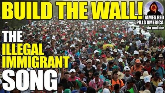 BANNED ON YOUTUBE!! Build The Wall!! Donald Trump & The Patriots: The Immigrant Song