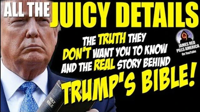 AMAZING! The TRUTH They Don't Want You To Know & The TRUE Story Behind Donald Trumps Bible REVEALE..