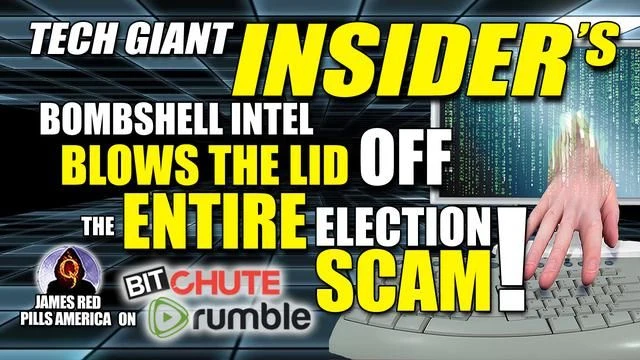 BOOOM! Tech Giant Insider's BOMBSHELL INTEL Blows The Democrats' Whole Election Fraud WIDE OPEN!