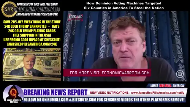 WE GOTCHA! Here's How Dominion Voting Machines Targeted Six Counties in America To Steal the Nation!
