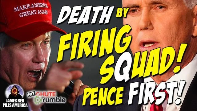 DEATH BY FIRING SQUAD! PENCE FIRST! **Must See** Blistering Latest Interview with Lin Wood!