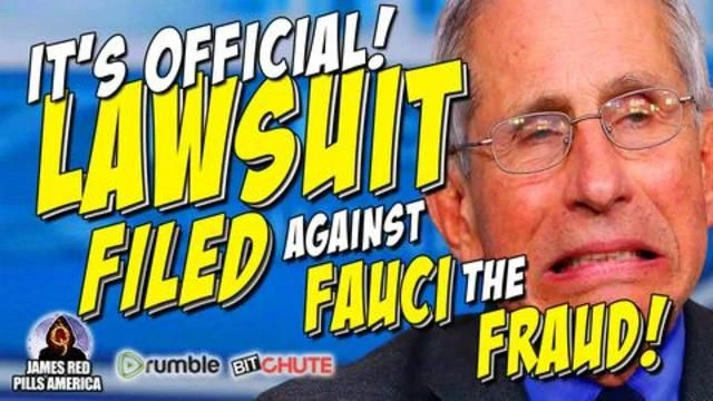 It's Official! Fauci The Fraud Named In Massive Vax Scam Lawsuit Filed By American Frontline Doctors