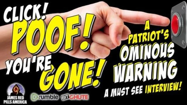 Click! POOF! You're GONE! Chris Sky's OMINOUS WARNING Will BLOW Your MIND! Epic Must See Video!