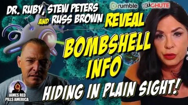 Dr. Jane Ruby, Stew Peters & Russ Brown Reveal BOMBSHELL Info Hiding in PLAIN SIGHT! Must See Video!