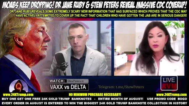 MOAB! Dr Ruby's Bombshell Reveals MASSIVE CDC Cover-Up: Delta Variant Comes From Getting Vaccinated!