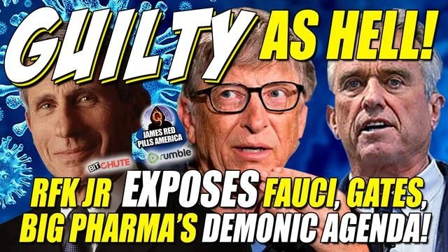 GUILTY AS HELL! Damning New Evidence REVEALED in EPIC RFK Jr Interview: Fauci, Gates & Big Pharma!