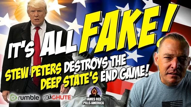 MOABS DROPPED! It's ALL FAKE! Stew Peters Mind-Blowing Rant DESTROYS The Deep State Cabal's End Game