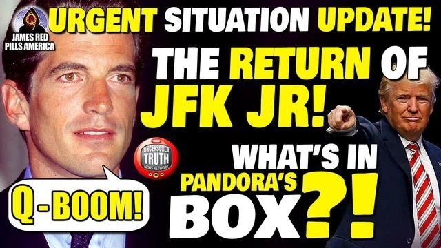 MOAB Q-BOOM! The RETURN Of JFK Jr! The Voice Of Q: WHATS IN PANDORA'S BOX?! Kim Clement Prophesy!
