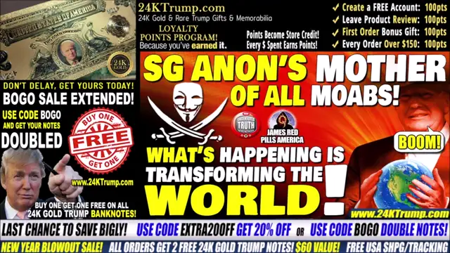 SITUATION UPDATE! SG Anon Drops The Mother Of All MOABS! What's Happening Is Transforming The World!
