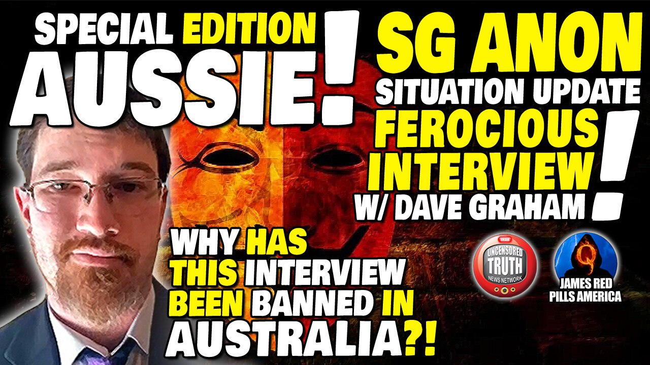 SITUATION UPDATE JAN 24! SG Anon's FEROCIOUS Interview! Year Of The Rabbit Hole! BANNED in Aussie!