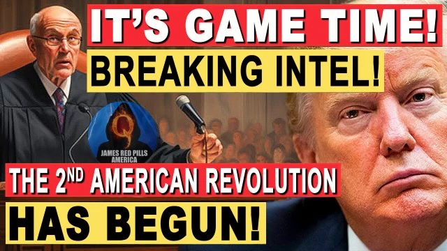 BREAKING! It's GAME TIME! Second American REVOLUTION Has BEGUN! We Are In A Captured Nation! BOOM!